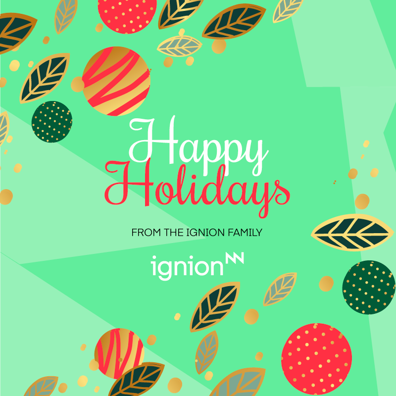 Happy holidays from Ignion